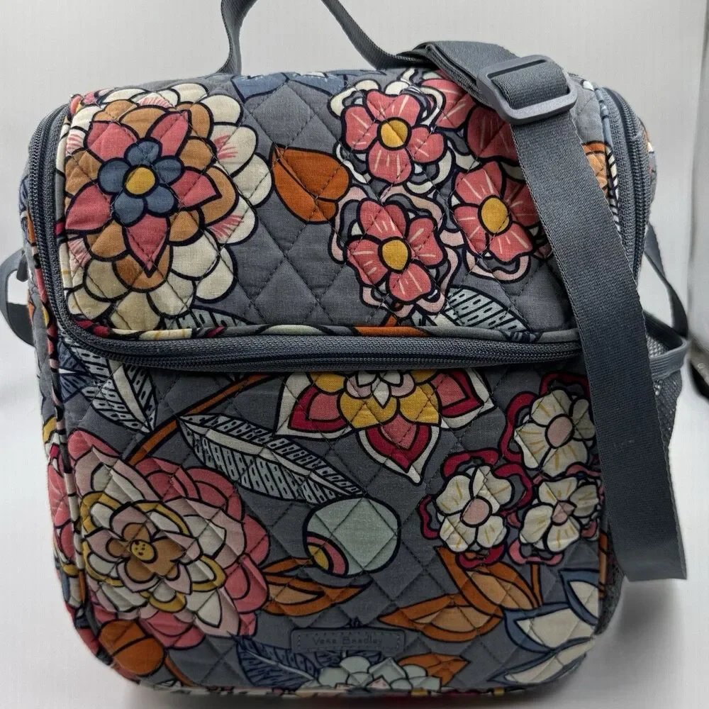 Vera Bradley Tropical Evening Stay Cooler Insulated Lunch Bag Retired